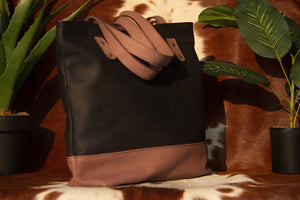 POSDUIF Leather Shopper Bag