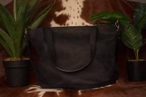 SARABI Leather Tote Bag