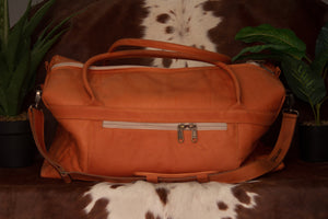 SARABI Leather Duffel Bag